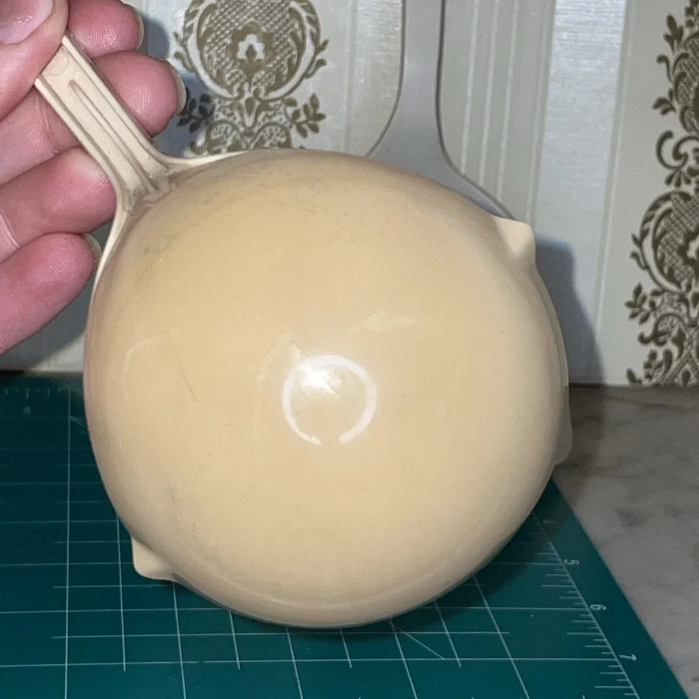 Set Of 2 Vtg‎ Ekco USA Nylon Kitchen Utensils Serving Ladle Spatula Beige
